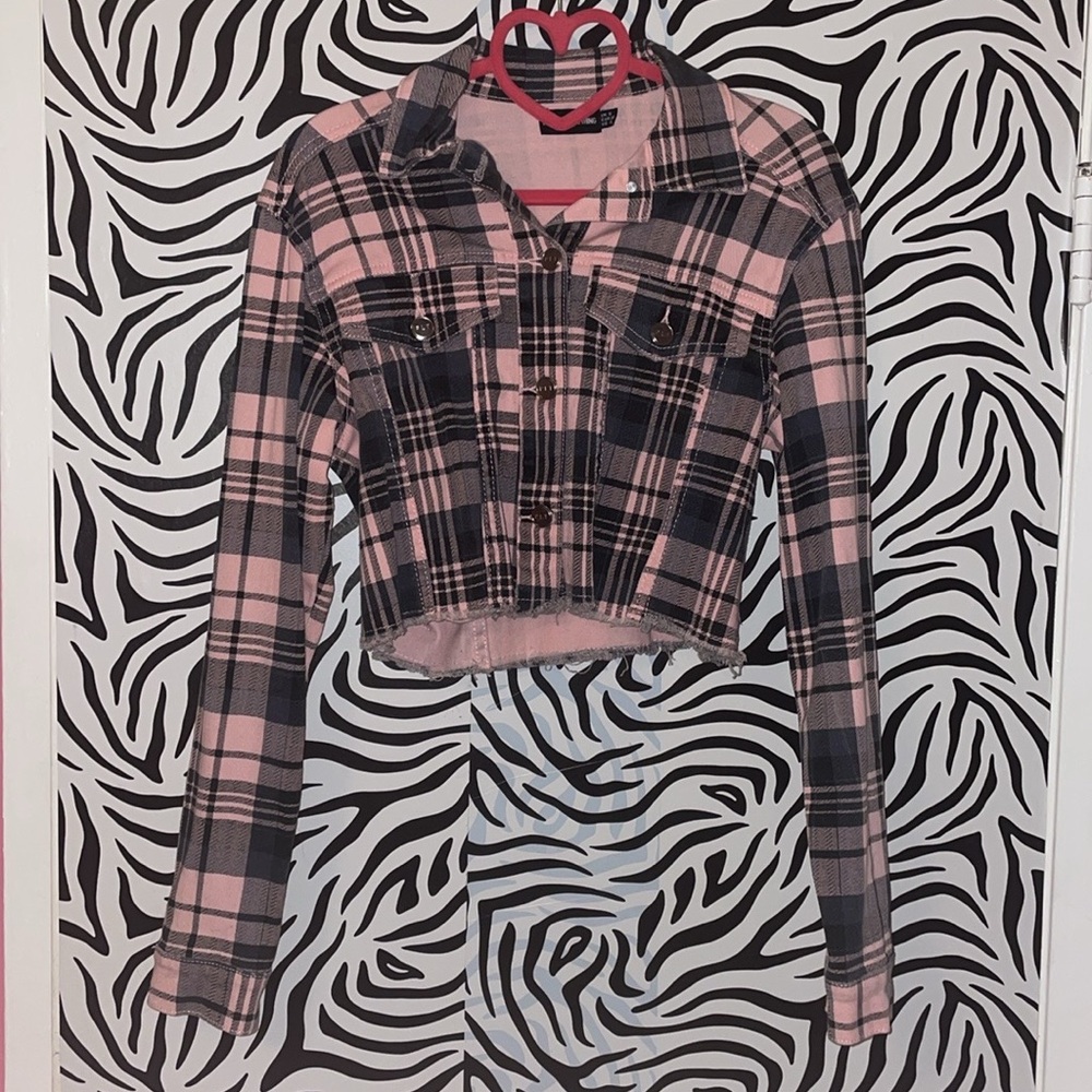 Pink plaid jacket 🩷 - Picture 10 of 10